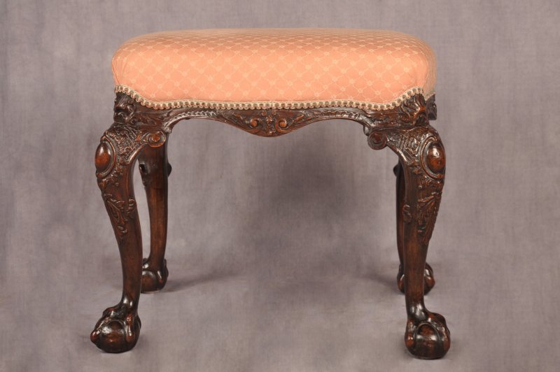Fine 19th Century Walnut Stool - Image 4