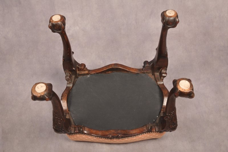 Fine 19th Century Walnut Stool - Image 9