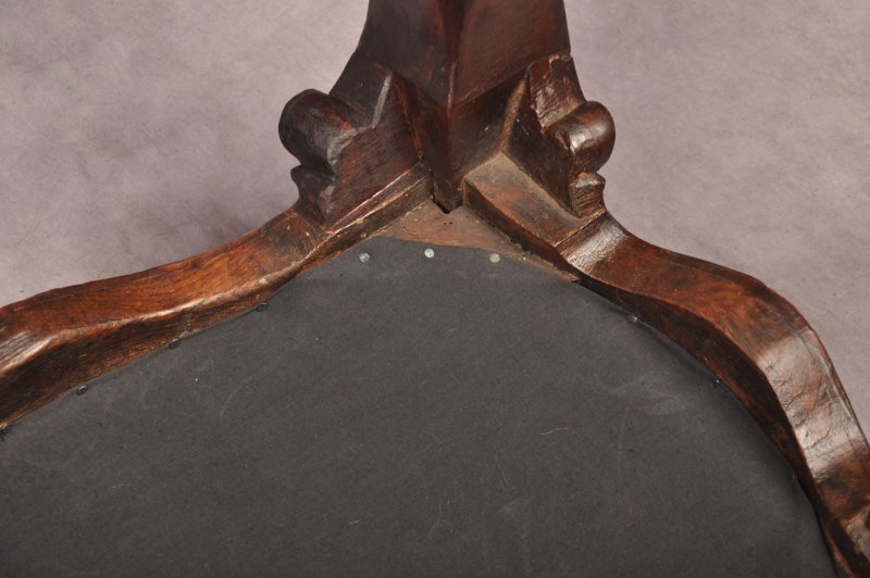 Fine 19th Century Walnut Stool - Image 11