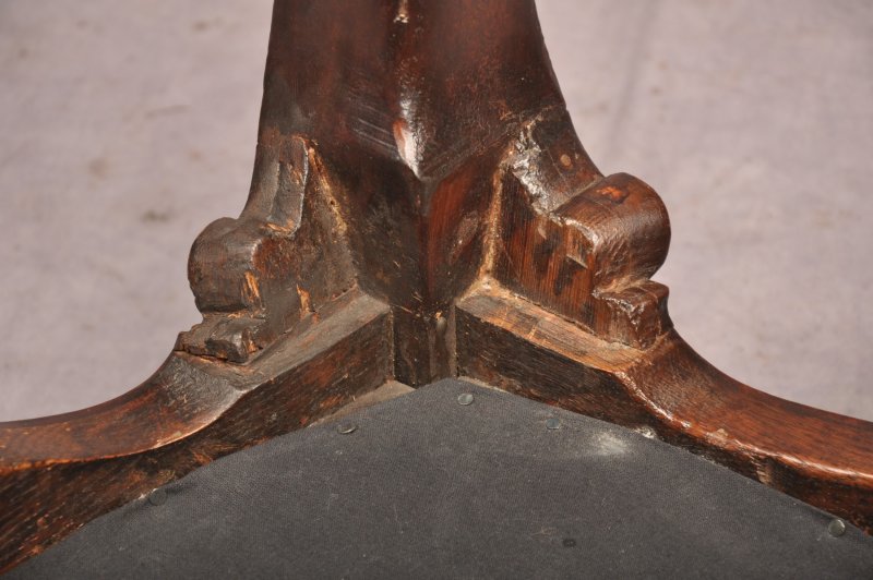 Fine 19th Century Walnut Stool - Image 12