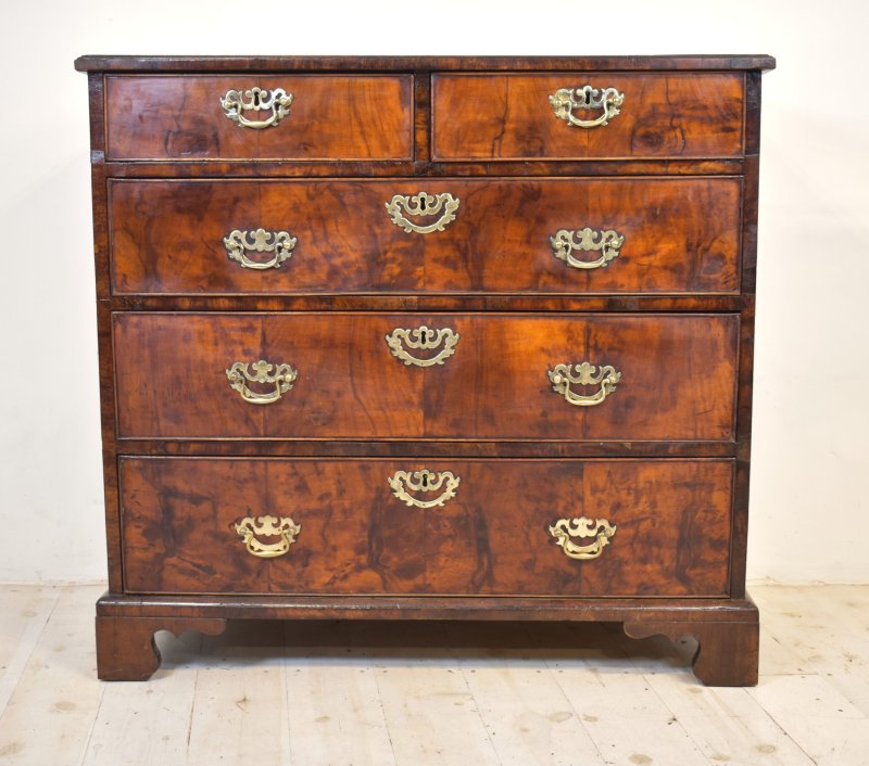 Walnut Chest Of Drawers