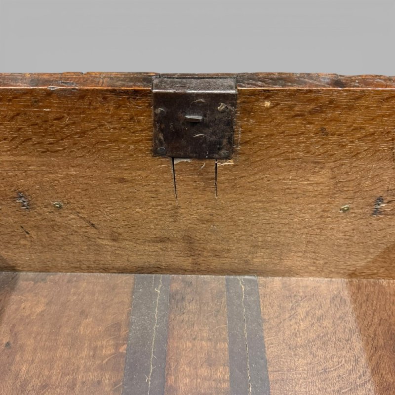 Antique 17th Century Oak Jacobean Chest Of Drawers - Image 11