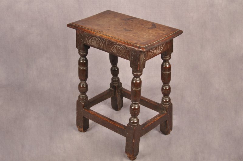 17th Century Oak Joint Stool
