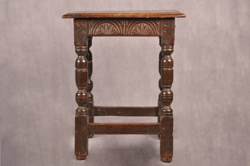 17th Century Oak Joint Stool - Image 5