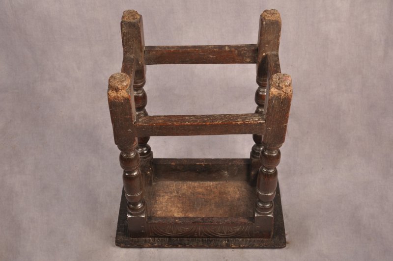 17th Century Oak Joint Stool - Image 11