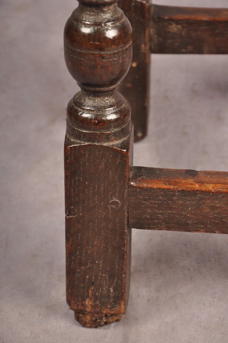 17th Century Oak Joint Stool - Image 10