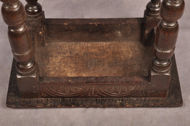 17th Century Oak Joint Stool - Image 13