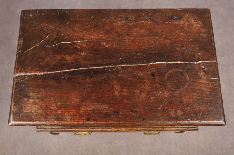 Early 18th Century Oak Coffer Bach - Image 4