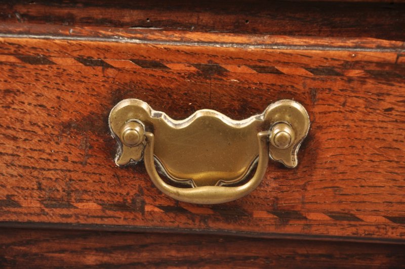 Early 18th Century Oak Coffer Bach - Image 7