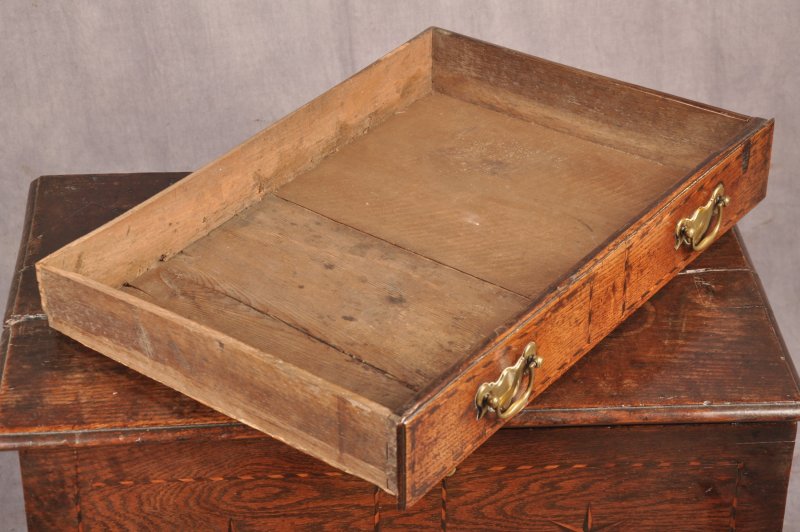 Early 18th Century Oak Coffer Bach - Image 11