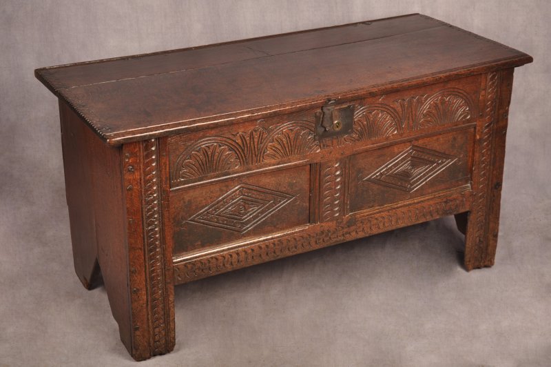 Small 17th Century Oak Coffer