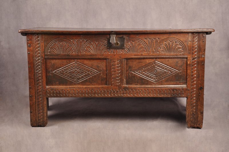Small 17th Century Oak Coffer