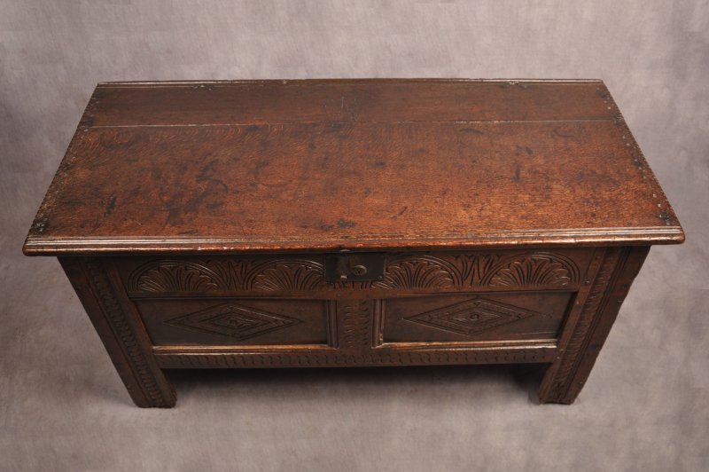 Small 17th Century Oak Coffer