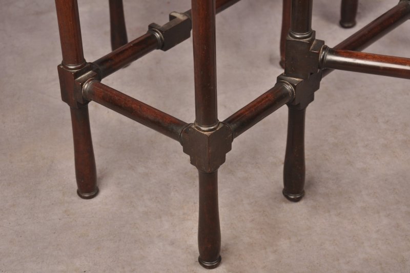 18th Century Mahogany Spider Table