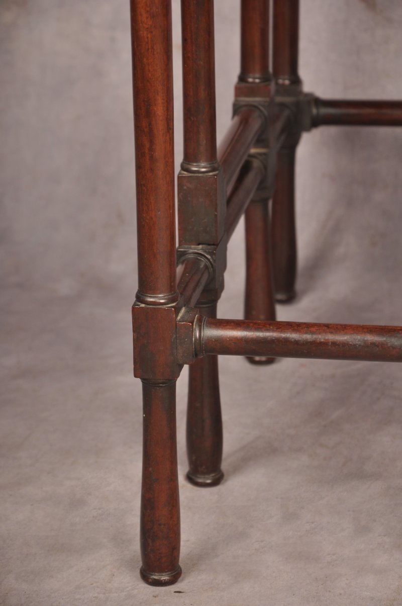 18th Century Mahogany Spider Table