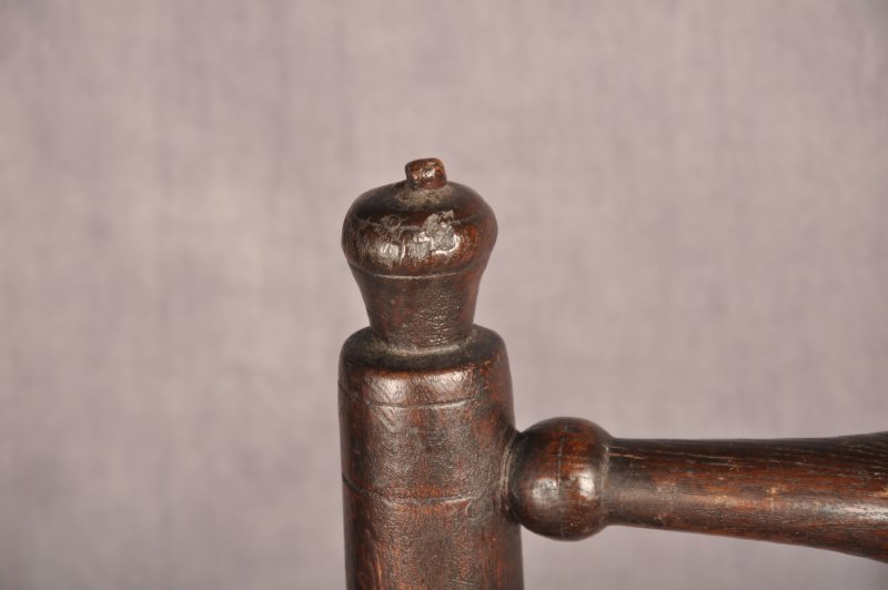 A Near Pair Of 17th Century Ash Turners Chairs - Image 11