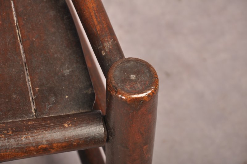 A Near Pair Of 17th Century Ash Turners Chairs - Image 13