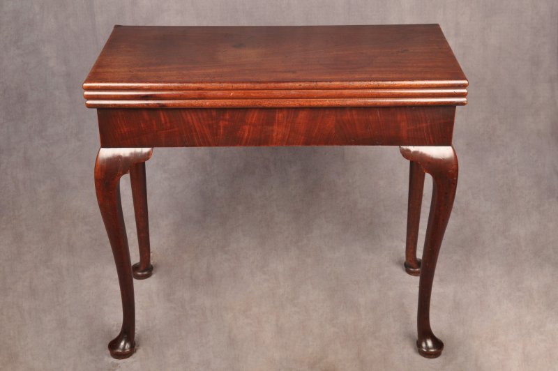 Fine 18th Century Mahogany Triple Top Card Table