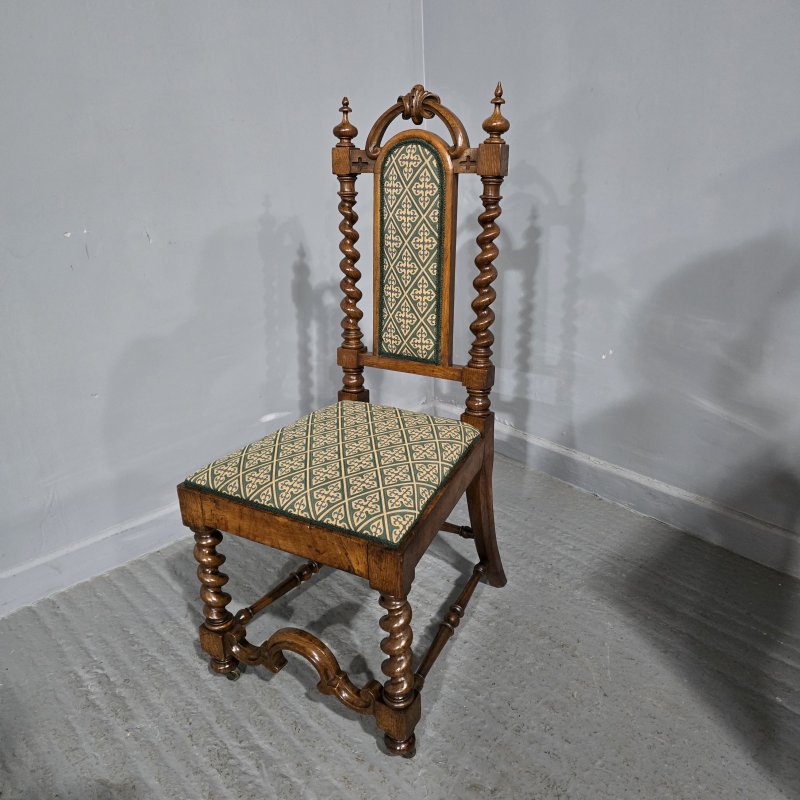 Wonderful Walnut Hall Chair