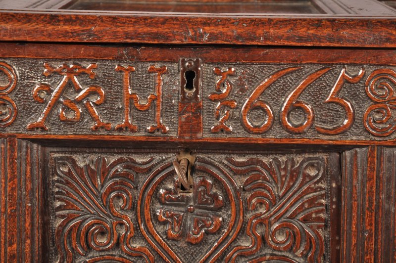 17th Century Lakeland Oak Coffer
