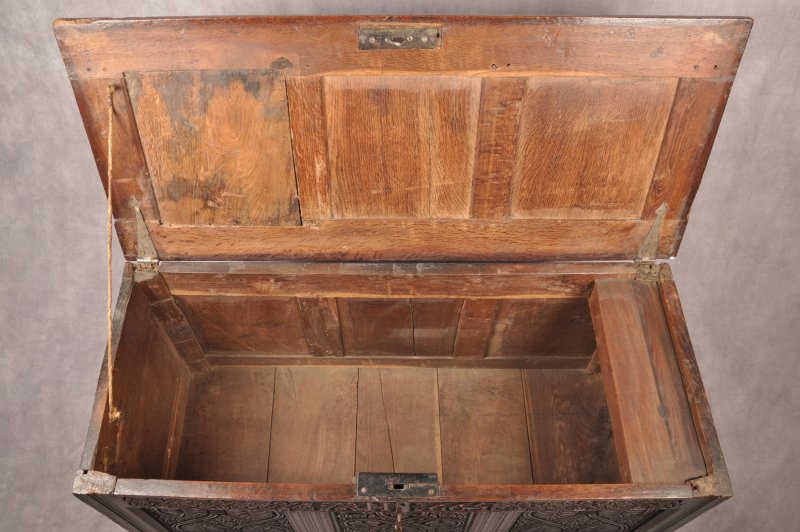 17th Century Lakeland Oak Coffer