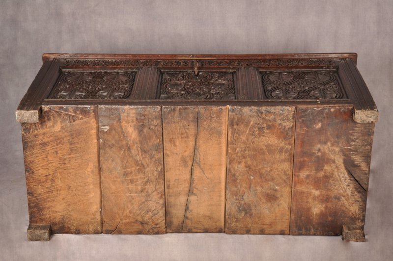 17th Century Lakeland Oak Coffer