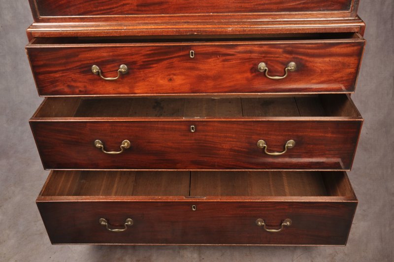 18th Century Mahogany Tallboy