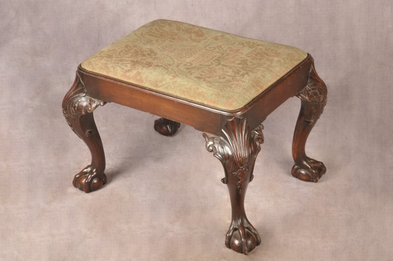 19th Century Mahogany Stool