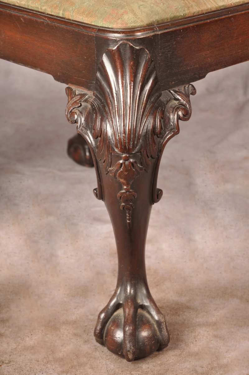 19th Century Mahogany Stool