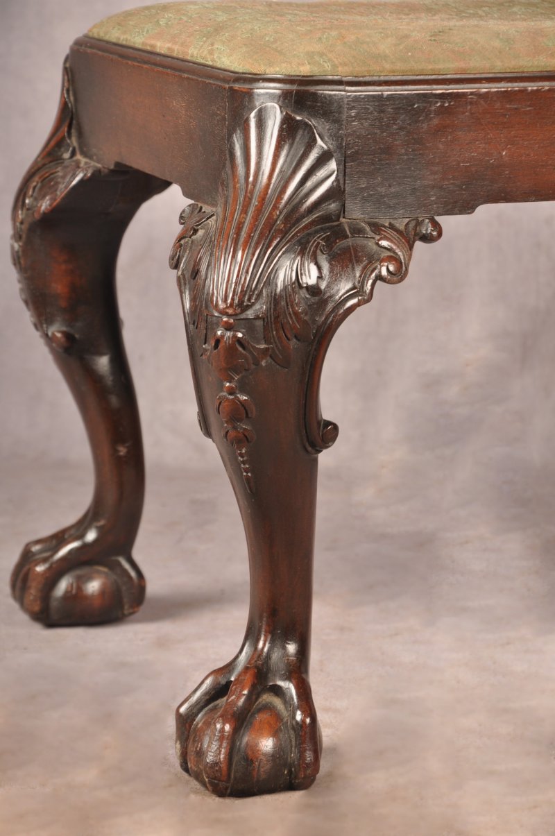 19th Century Mahogany Stool