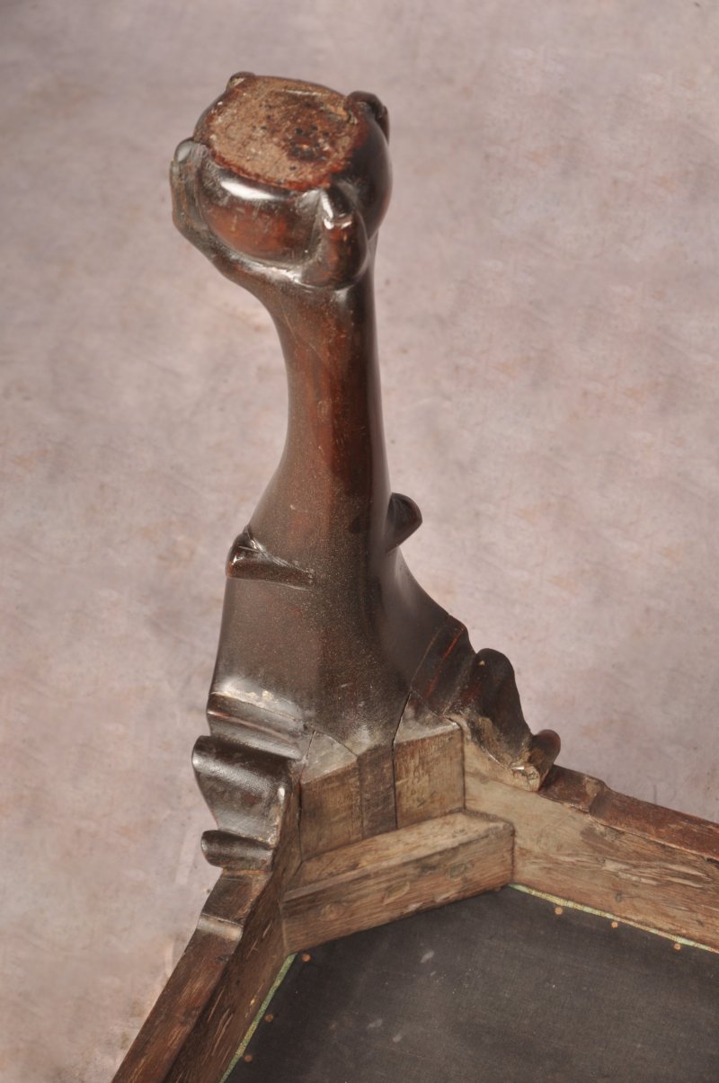 19th Century Mahogany Stool