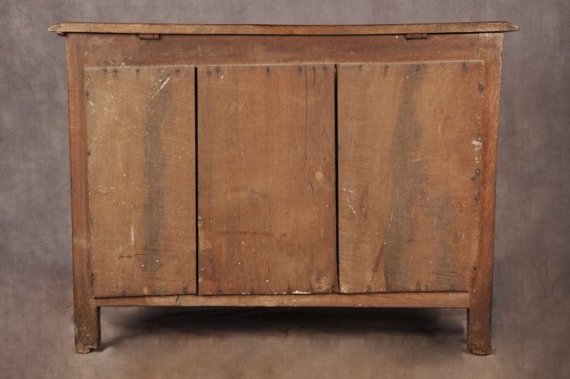 Rare 17th Century Oak Chest Of Drawers