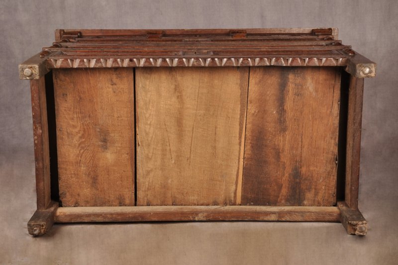 Rare 17th Century Oak Chest Of Drawers