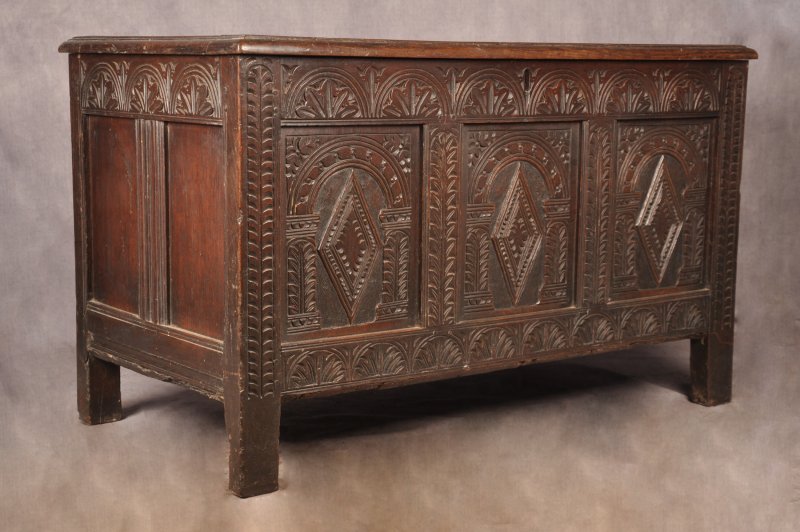 17th Century Oak Coffer