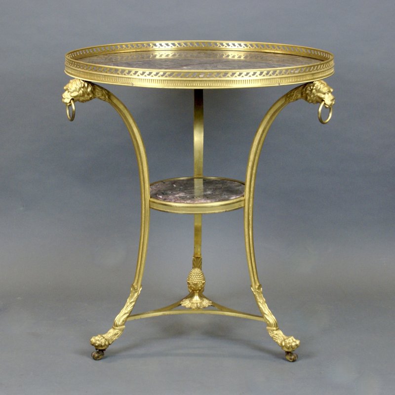 An Exceptional French Ormolu Guéridon