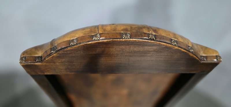 William and Mary Walnut Library Chair