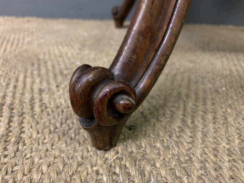 Pair of Victorian Cabriole Leg Stools - Image 11