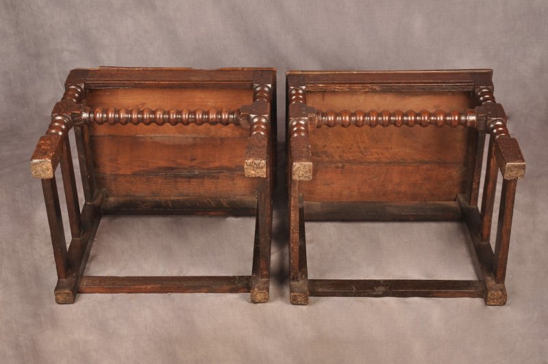 Pair Of 17th Century Lancashire Chairs - Image 8