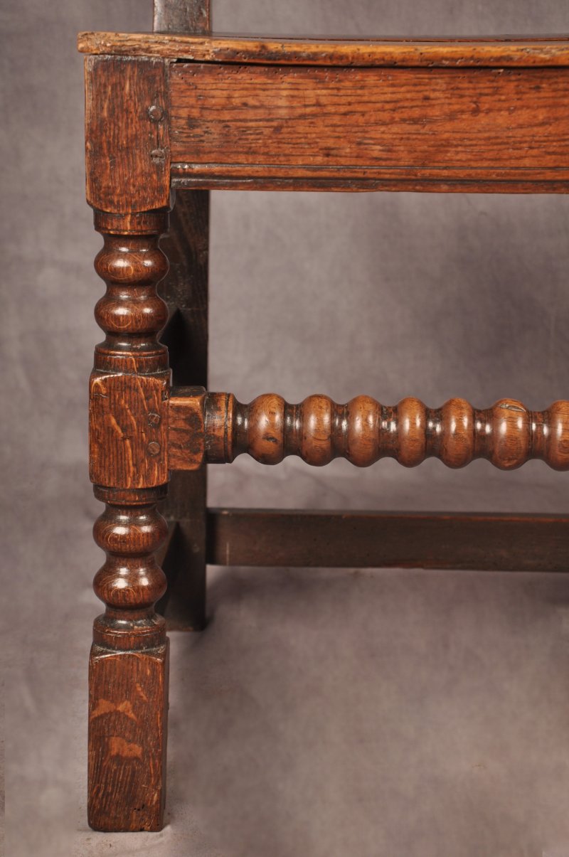 Pair Of 17th Century Lancashire Chairs - Image 7