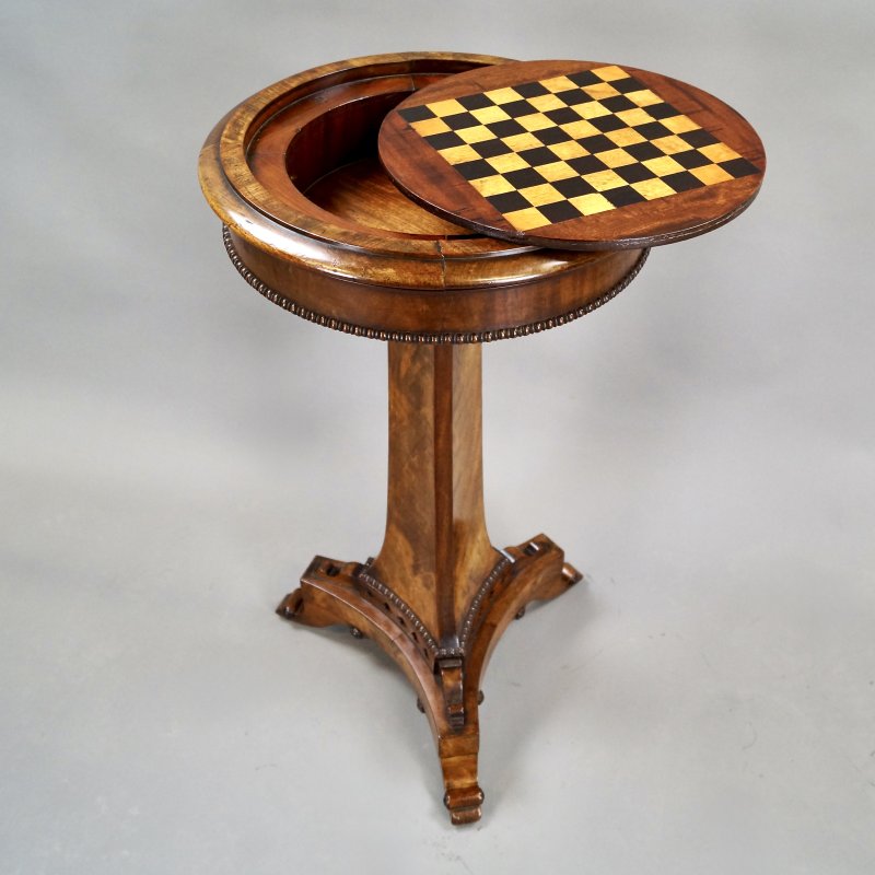 A William IV Mahogany Chess Table - Image 3
