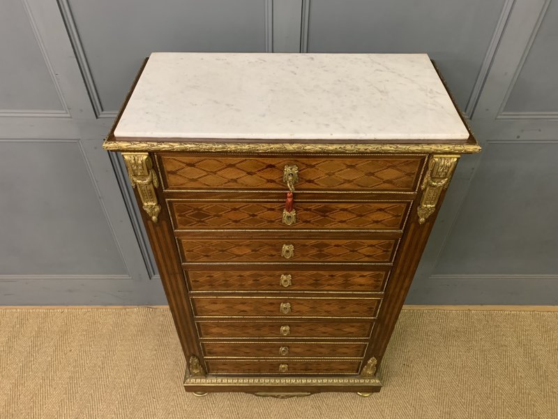 19th Century French Secretaire Abattant - Image 2