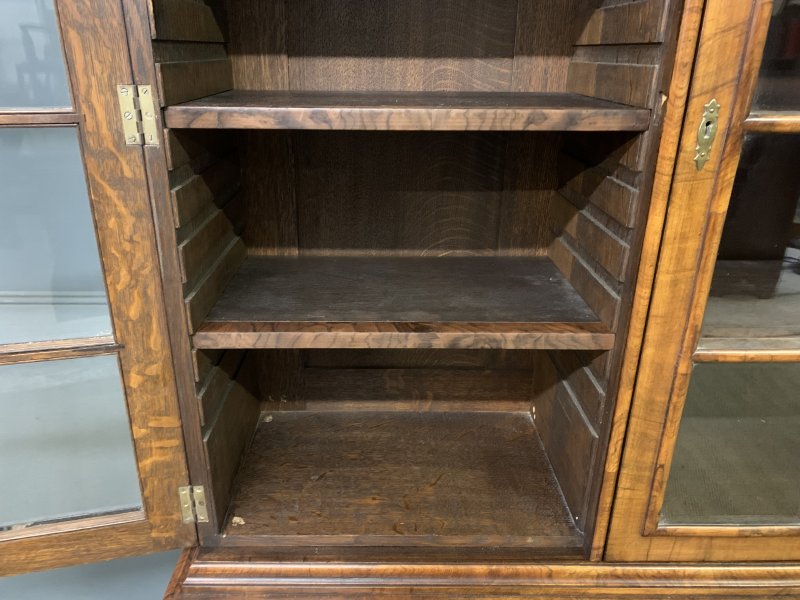 Waring & Gillow Burr Walnut Bookcase - Image 6