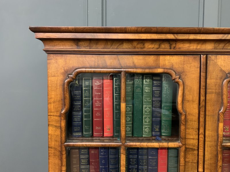 Waring & Gillow Burr Walnut Bookcase - Image 14