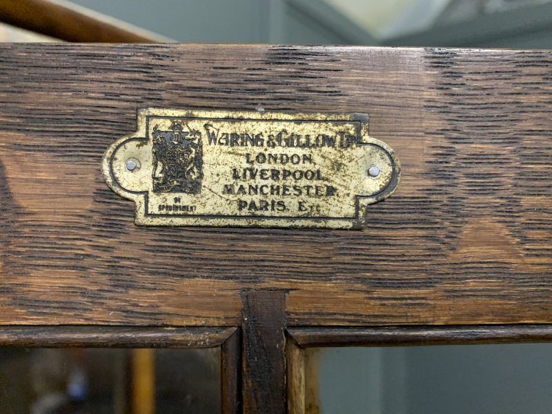 Waring & Gillow Burr Walnut Bookcase - Image 18