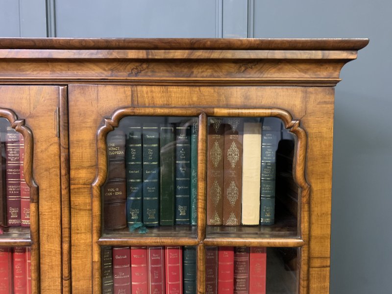 Waring & Gillow Burr Walnut Bookcase - Image 9