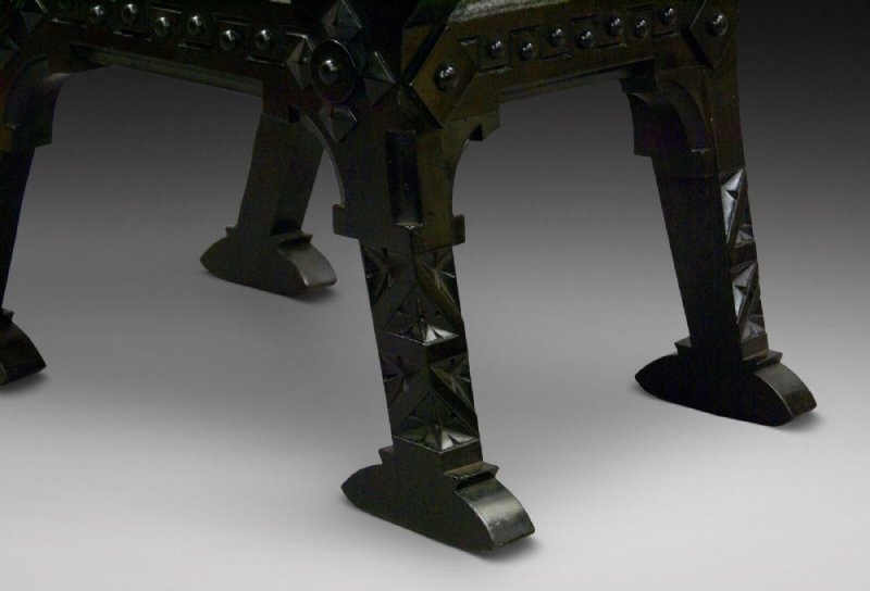 A Pair Of Aesthetic Movement Window Seats - Image 6