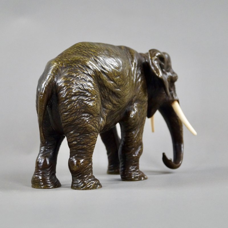A Bronze Elephant Attributed To Bergmann - Image 4
