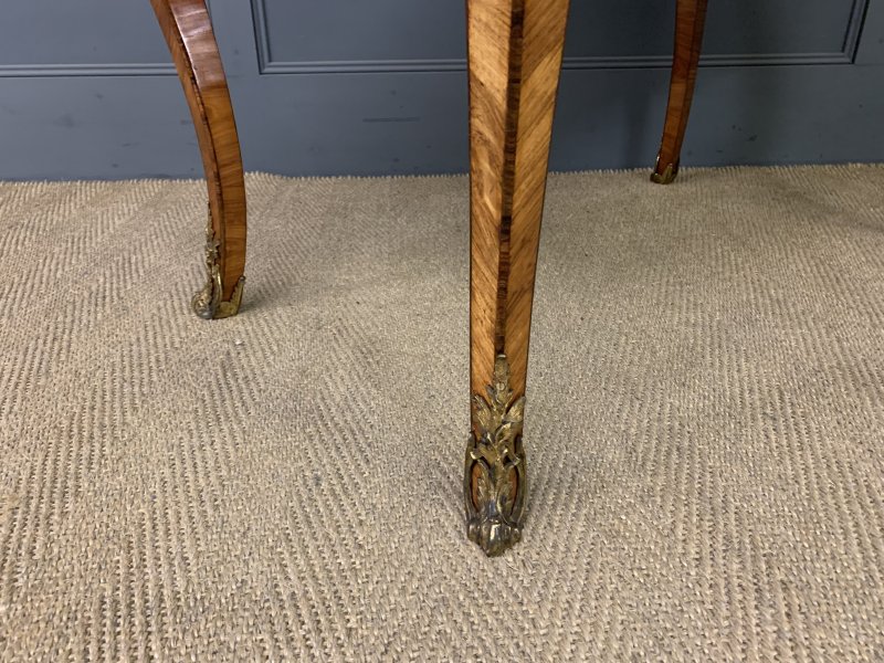 French Tulip Wood Bureau Plat - Image 13