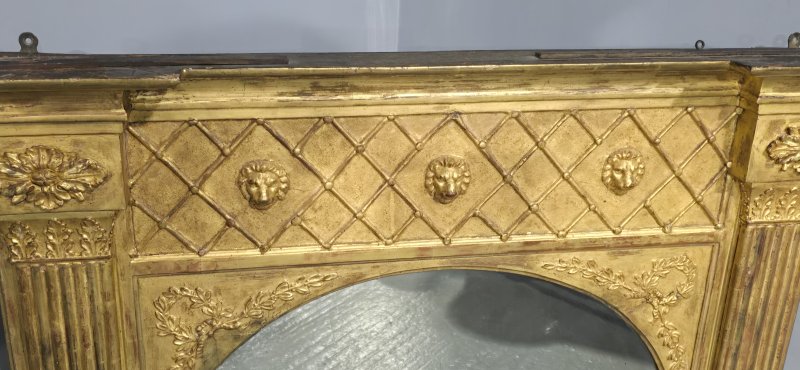 Fine Regency Overmantle Mirror - Image 8
