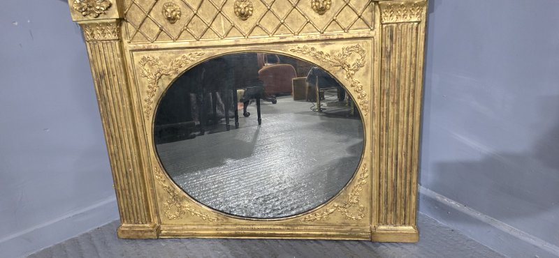 Fine Regency Overmantle Mirror - Image 10